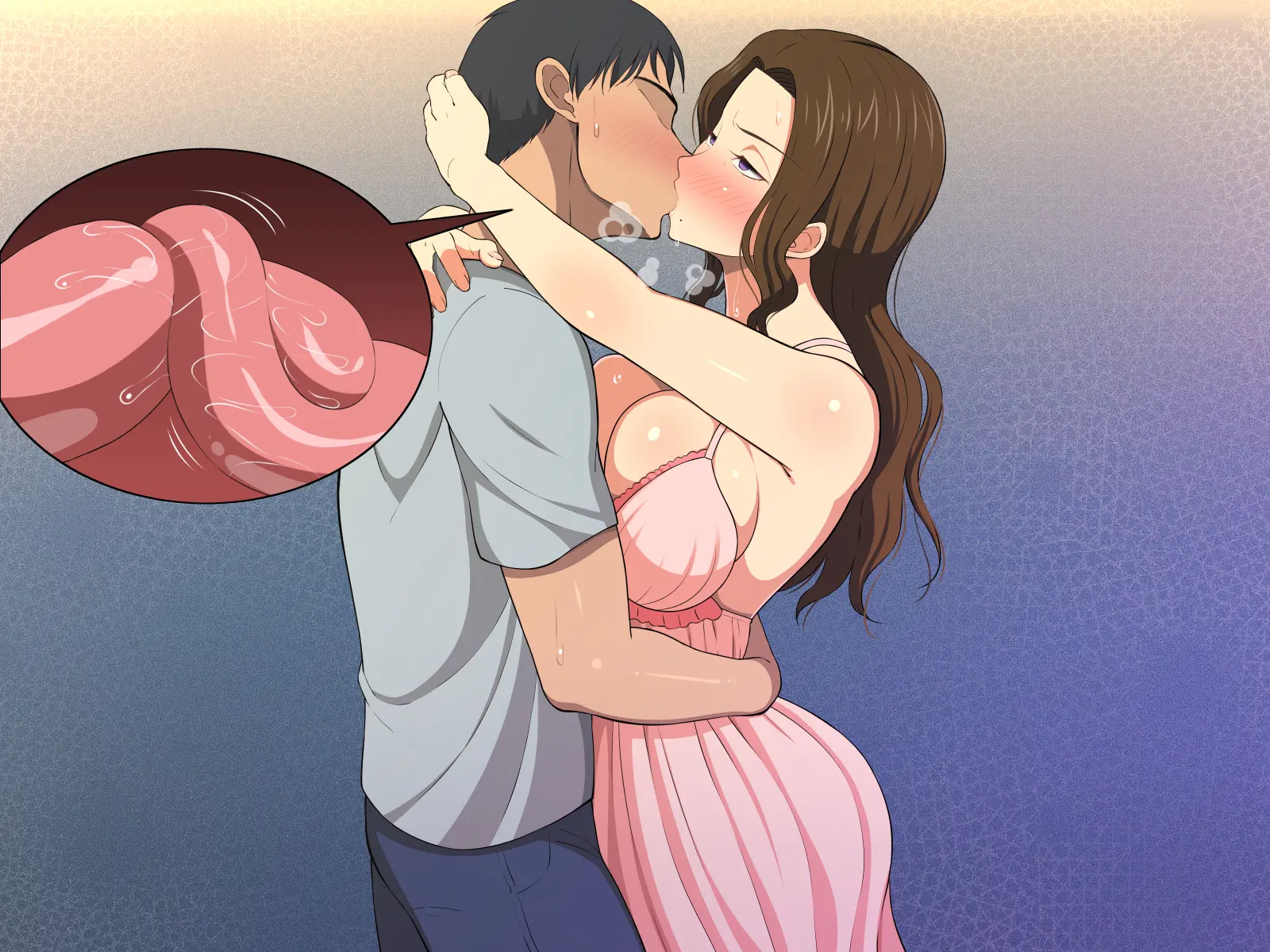 Ore No Kaa-San Ga Muchimuchi Bakunyuu De Gaman Dekinai!| 우리 엄마가 쭉쭉빵빵 폭유라서 참을 수 없어!